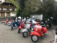 Vespaclub in unserem Hotel
