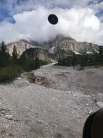 Viel Geröll hat es runter gespült