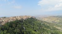 Blick auf Altstadt von Enna