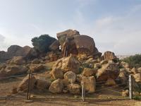 Reste Zeus Tempel Agrigent