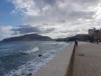 Stürmisches Meer Trapani