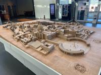 Modell der Vatikanischen Museen