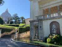 in den Vatikanischen Gärten