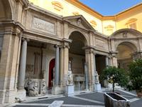 menschenleere Vatikanische Museen