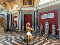 menschenleere Vatikanische Museen