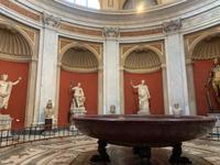 menschenleere Vatikanische Museen