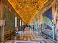 menschenleere Vatikanische Museen