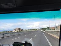 Italien, Amalfiküste, Rückreise, Schnellstrasse nach Neapel