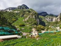 Italien, Anreise zur Amalfiküste, Wanderung im Mühlental durch Zitronenhaine