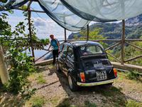 Italien, Anreise zur Amalfiküste, Wanderung im Mühlental