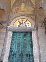Italien, Amalfiküste, Amalfi, Domeingangstür
