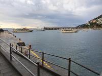 Italien, Amalfiküste, Amalfi, Rückfahrt mit dem Schiff