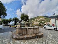 Italien, Amalfiküste, Ravello, Brunnen in der Via Lacco