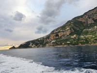 Italien, Amalfiküste, Schifffahrt entlang der Amalfiküste