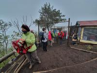 Italien, Auffahrt zum Vesuv, erste Einweisung und Informationen 