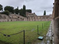 Italien, Pompej, Vorplatz vor den Theatern