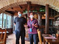 Italien, Amalfiküste, Mittagesen in Pogerola, im Ascuolino