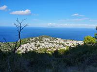 Italien, Insel Capri, Blick auf Anacapri