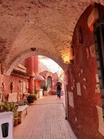 Italien, Insel Capri, Anacapri, rotes Haus