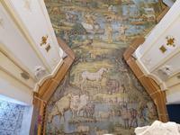 Italien, Insel Capri, Anacapri, Kirche S.Michele, Fussbodenmosaik