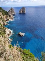 Italien, Insel Capri, Faragioli Felsenl