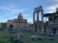 Forum Romanum zur Blauen Stunde