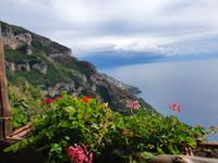 Italien, Amalfiküste, Götterweg, Chiosco in Nocelle, tolle Aussicht