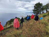 Italien, Amalfiküste, Regen am Götterweg