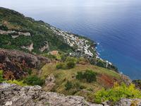 Italien, Amalfiküste, Blick vom Götterweg auf Praiano