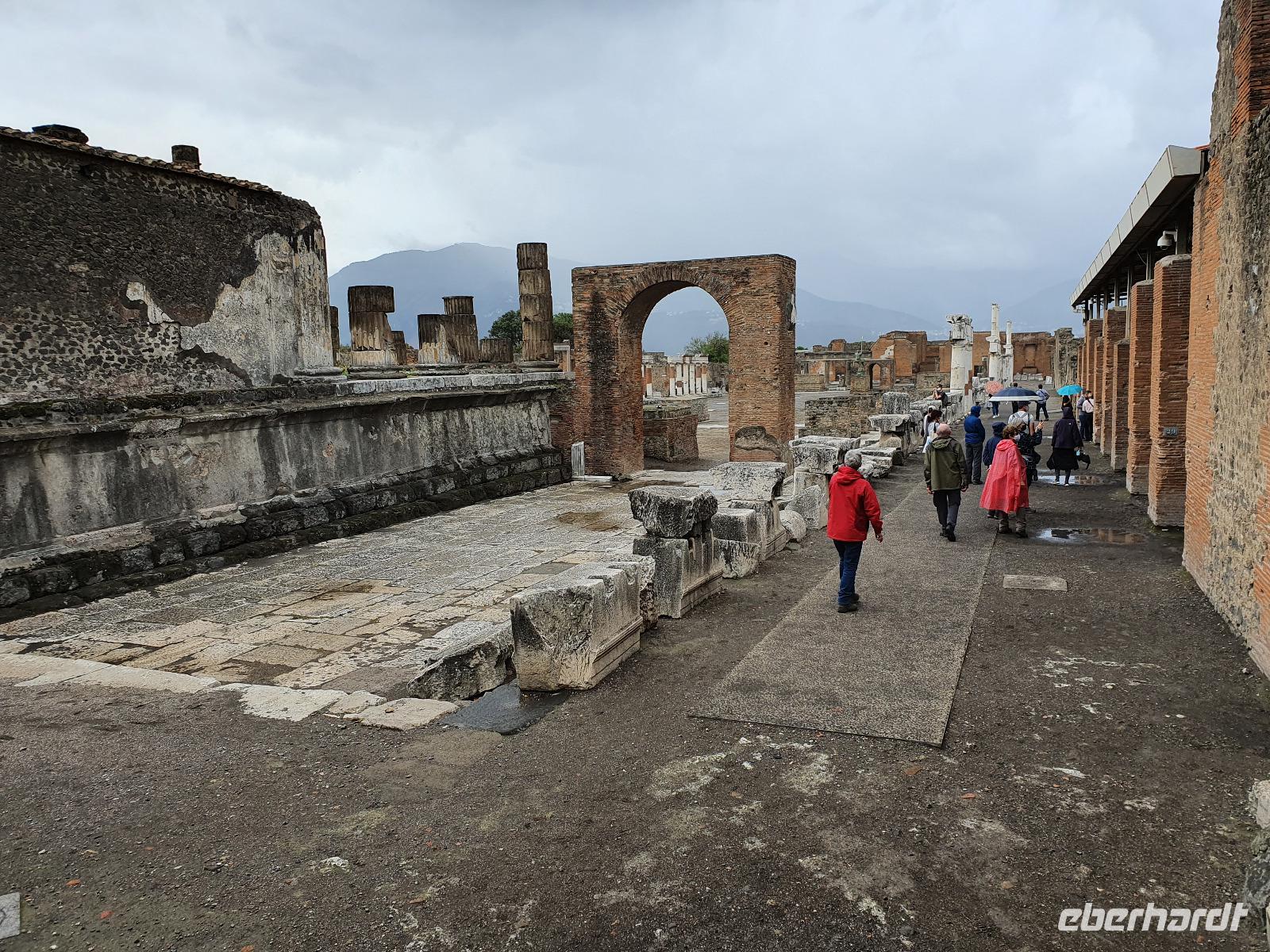 Italien, Pompej, Forumsplatz