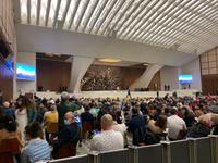 Vatikan - in der Audienzhalle