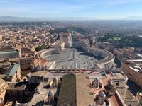 Vatikan - Blick auf den Petersplatz