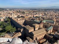 Vatikan - Blick auf die Vat. Museen