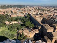 Vatikan - Blick auf die Vat. Gärten