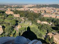 Vatikan - Blick auf die Vat. Gärten