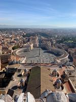 Vatikan - Blick auf den Petersplatz
