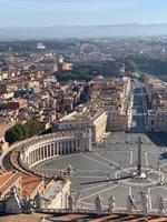 Vatikan - Blick auf den Petersplatz