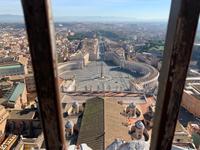 Vatikan - Blick auf den Petersplatz