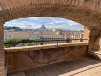 Blick auf den Vatikan von der Engelsburg