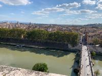 Blick auf die Innenstadt von der Engelsburg