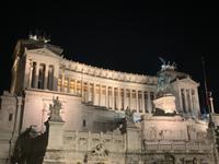 Nationaldenkmal am Abend