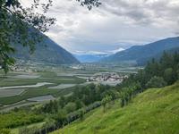 Blick ins Vinschgau gen Osten