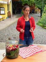 Begrüßung im Gräutergarten Goldrain