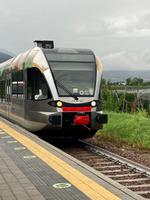 Heute mit dem Zug unterwegs