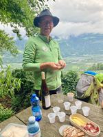 Walter sorgt für die richtige Stärkung