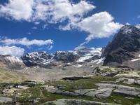 Blick zum Bergmassiv RichtungSchweiz