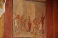 auch dieses Fresko wurde durch den Vulkanausbruch 79 erhalten