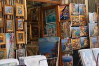 Kunsthändler in Sorrent