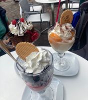 Belohnung nach dem ersten Wandertag