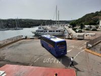 Fähre von Sardinien (Santa Teresa di Gallura) nach Korsika (Bonifacio) - Busverladung